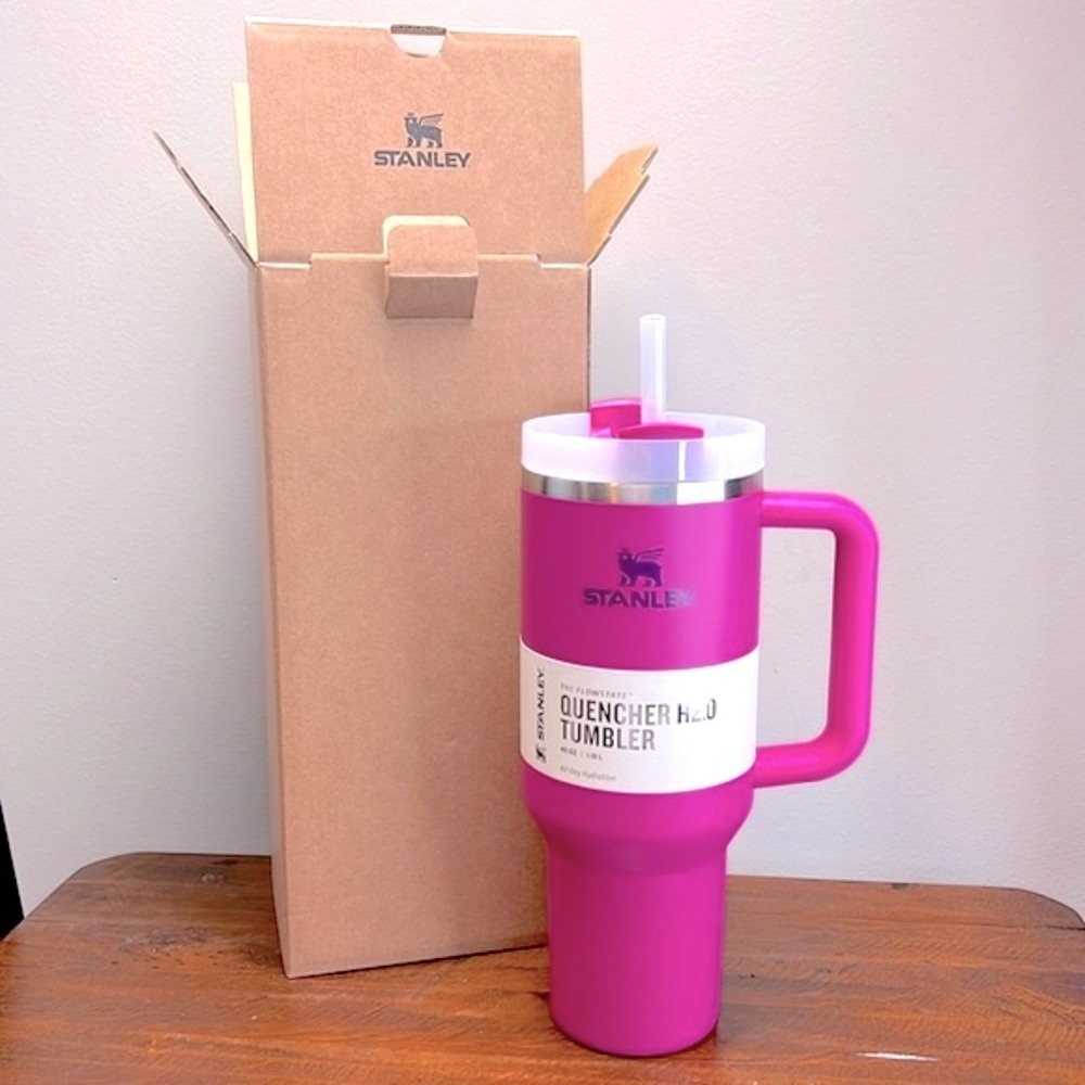 Stanley 40 oz Stainless Steel Adventure Tumbler Pink